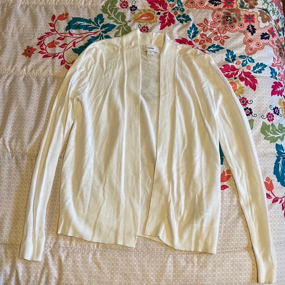 Old Navy Cardigan Size XS White